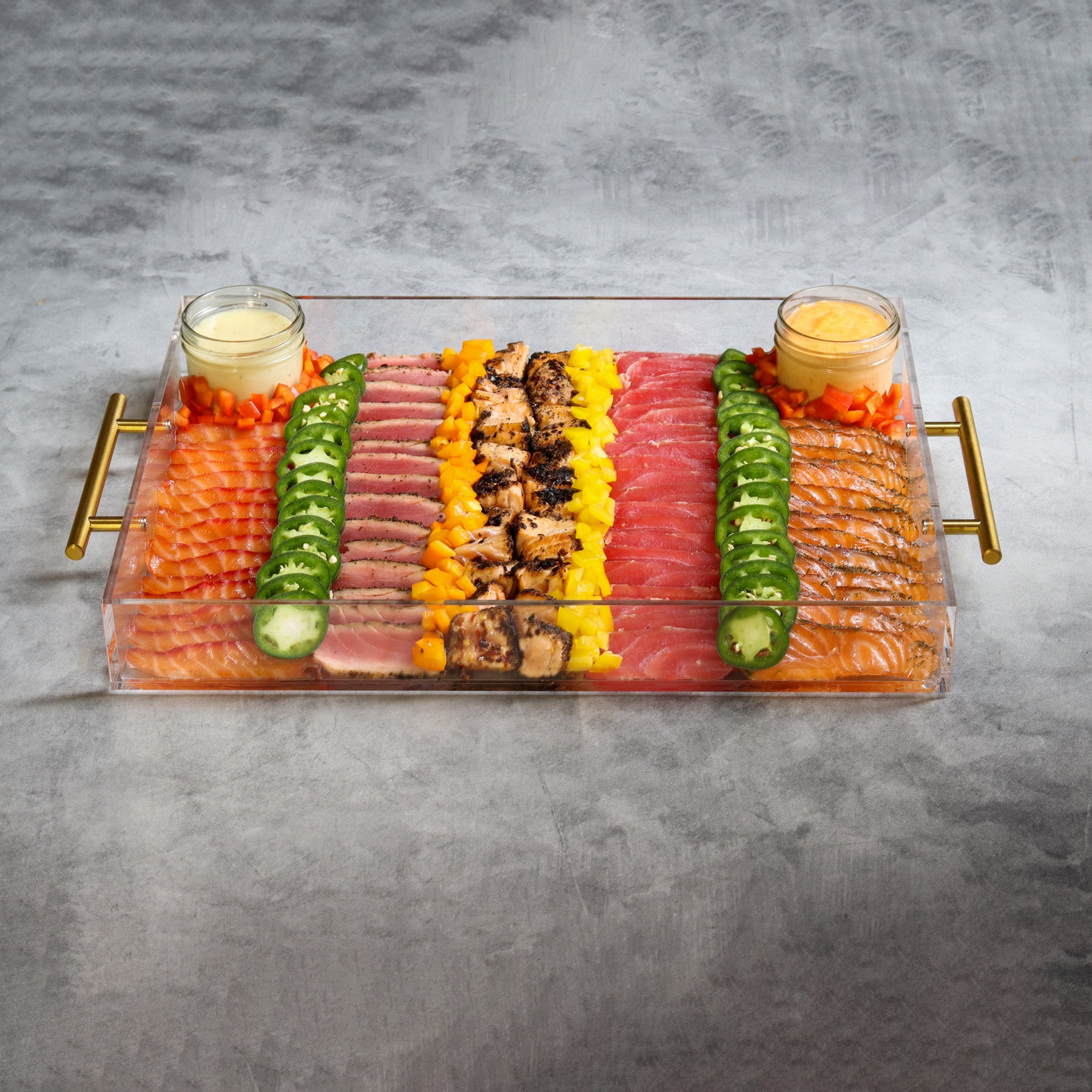 Elegant Cured Fish Platter - Call to order
