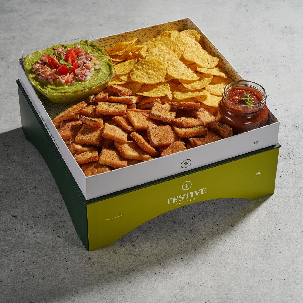 Guacamole Chip Platter