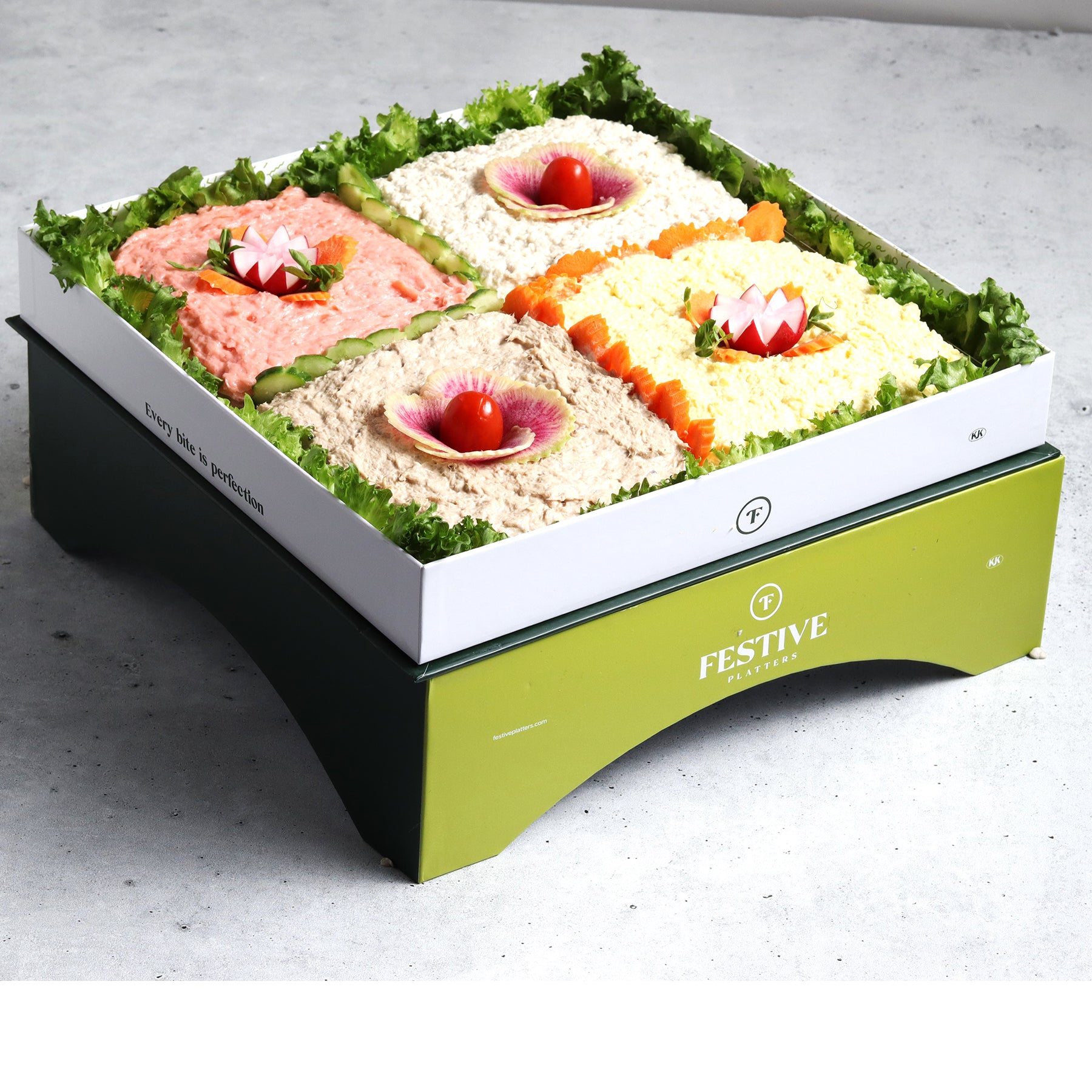 Spread Platter (4 Compartment)