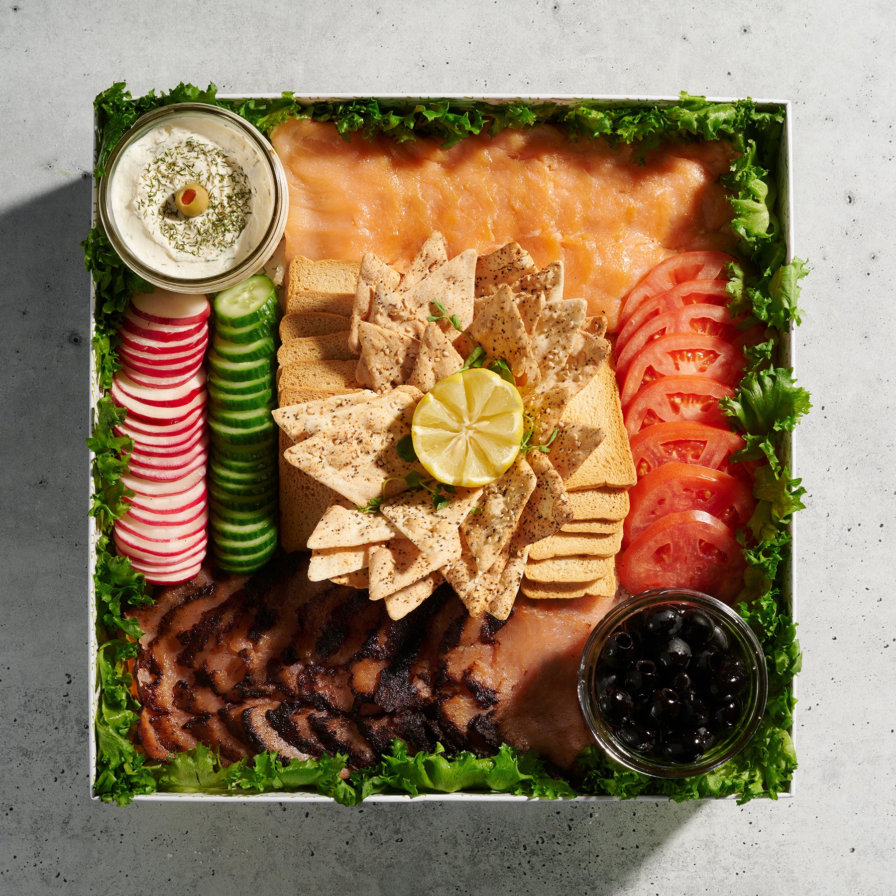 Lox & Crisps Platter