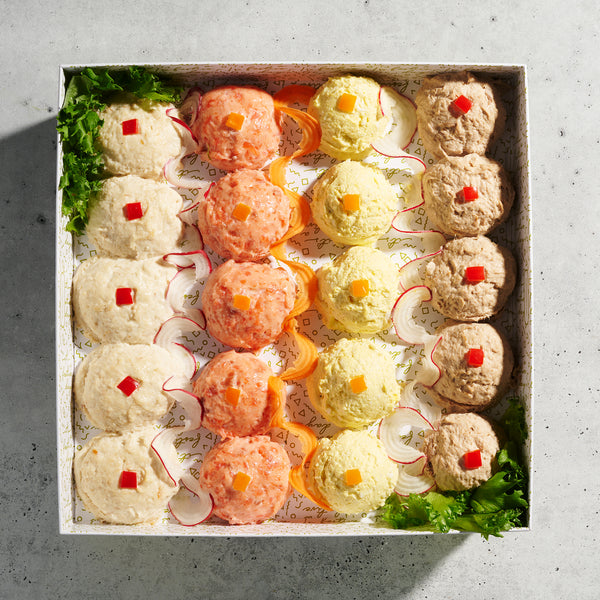 Scoopable Spreads Platter