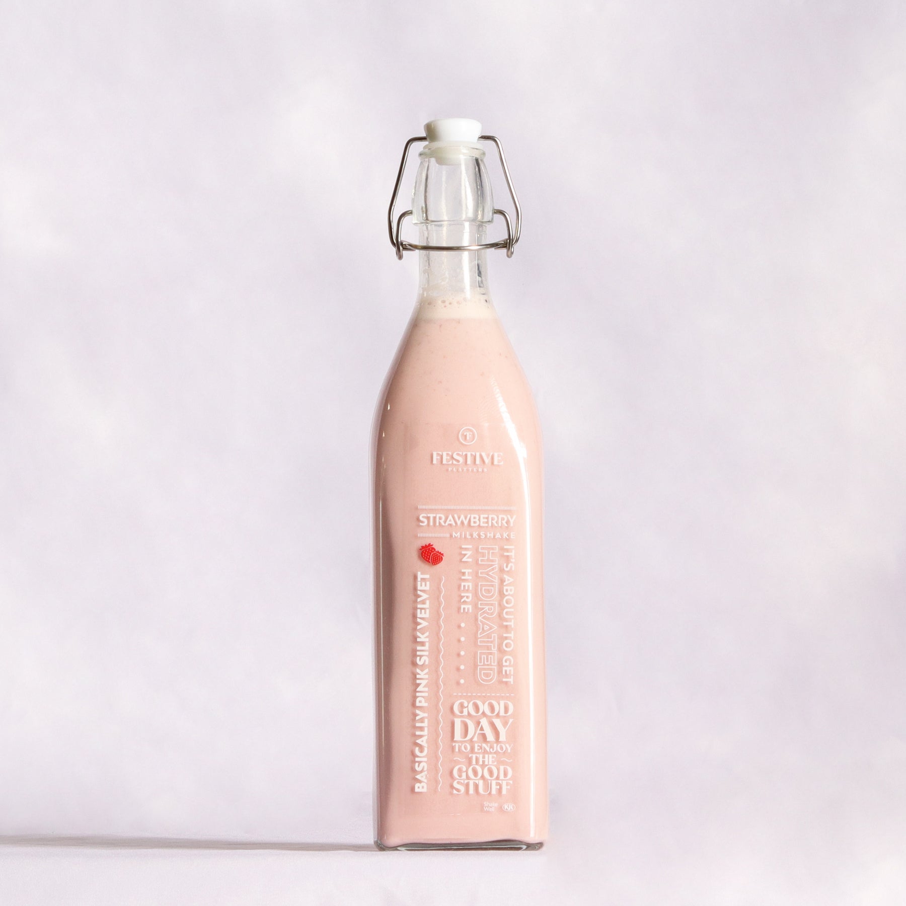 35oz Strawberry Milkshake Dairy