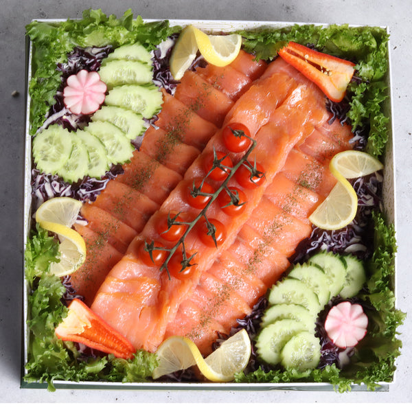 Fresh Sliced Lox Platter