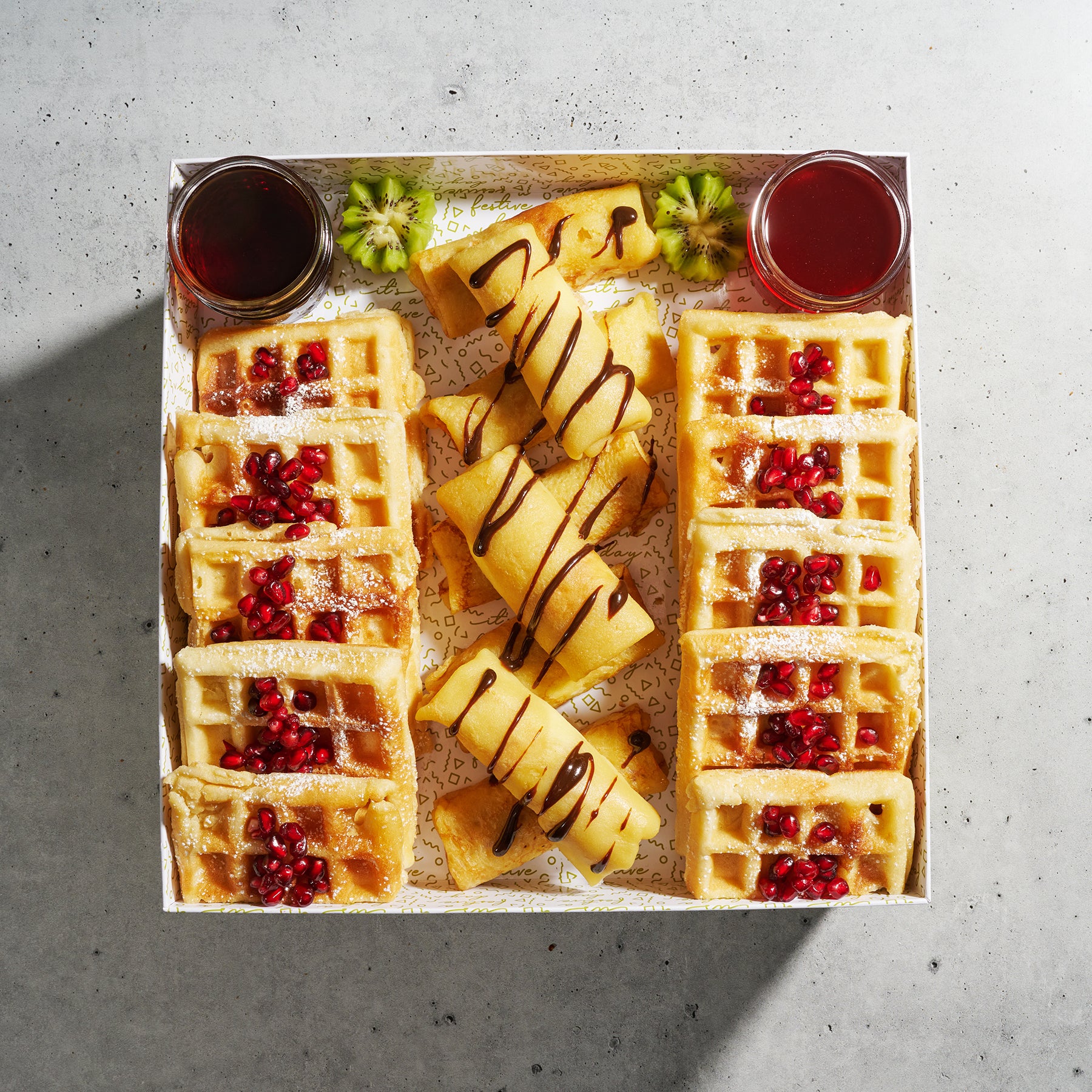 Waffled Cheese Delight
